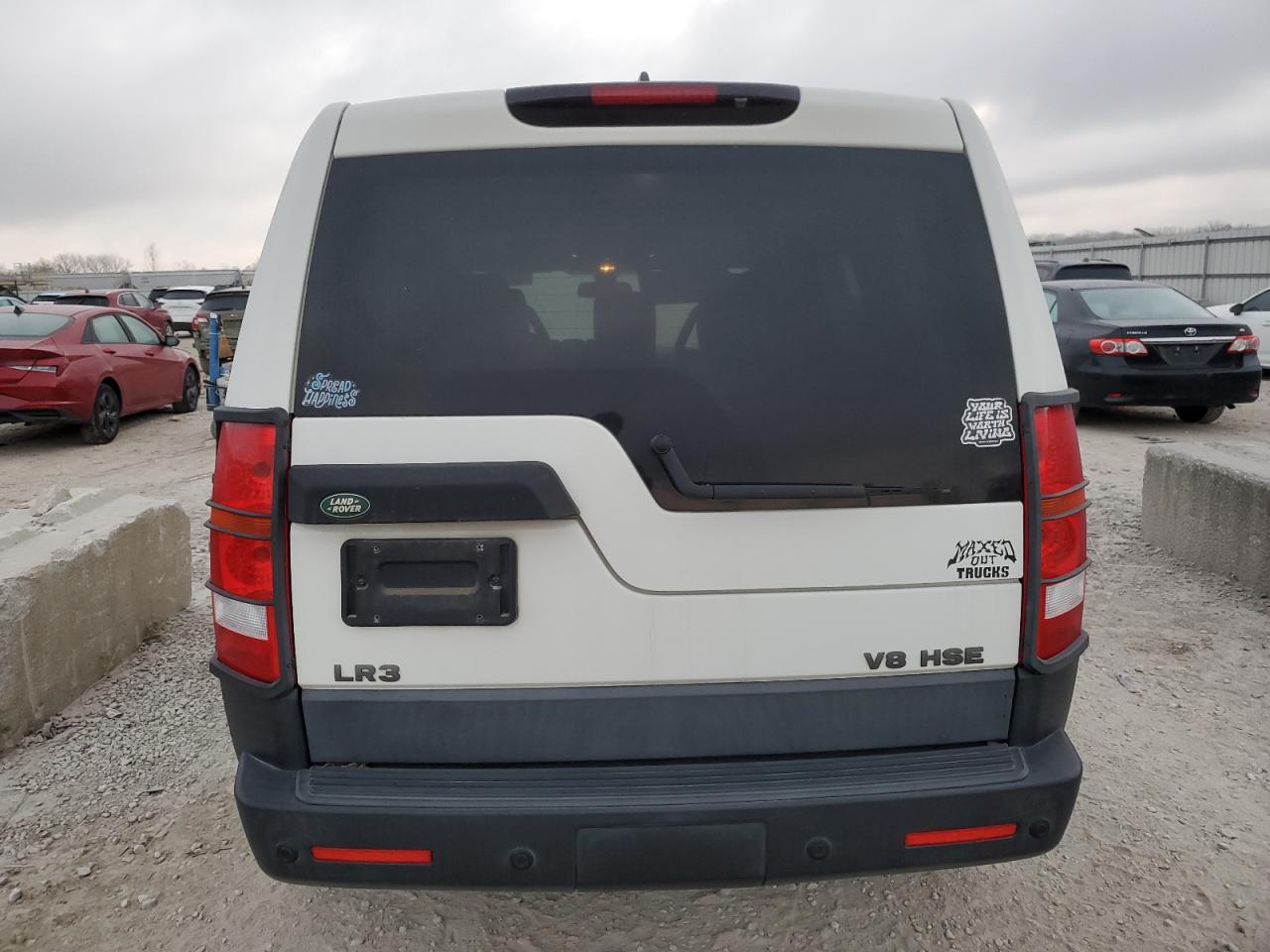 2007 Land Rover Lr3 Hse VIN: SALAG25487A428337 Lot: 92741125