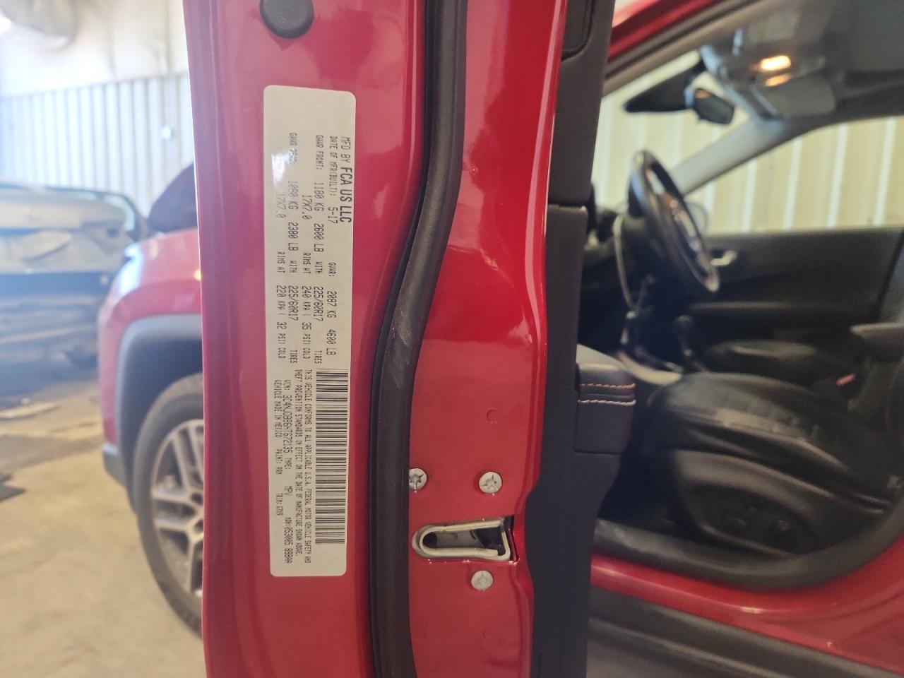 2017 Jeep Compass Latitude VIN: 3C4NJDBB6HT672135 Lot: 92532775