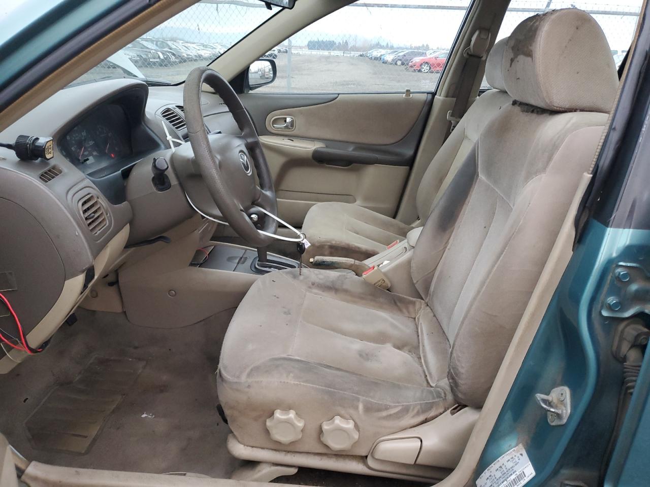 2001 Mazda Protege Dx VIN: JM1BJ222610448065 Lot: 93721325