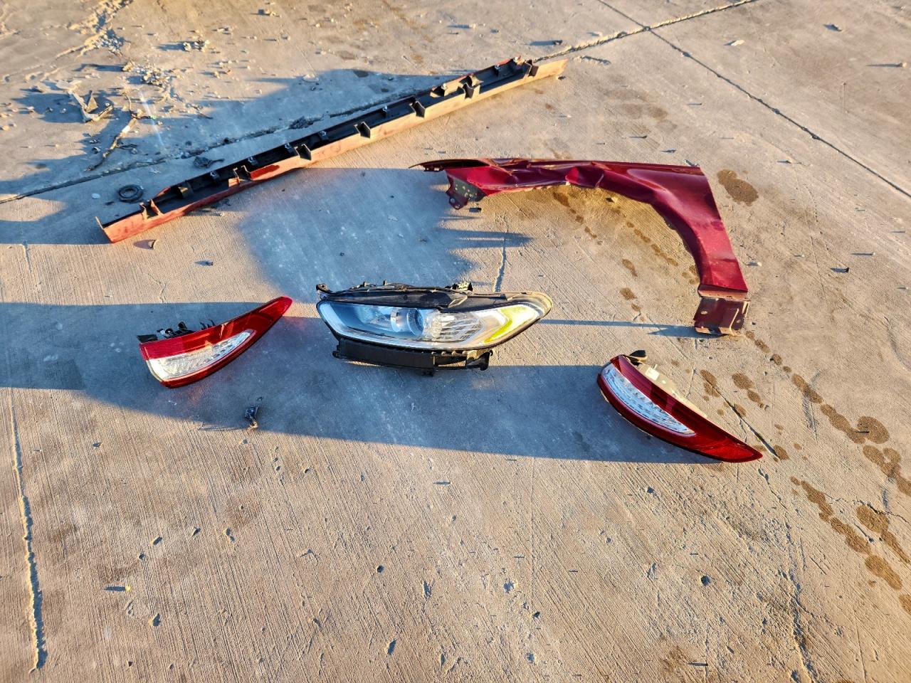 2015 Ford Fusion Titanium VIN: 3FA6P0K9XFR246859 Lot: 92905195