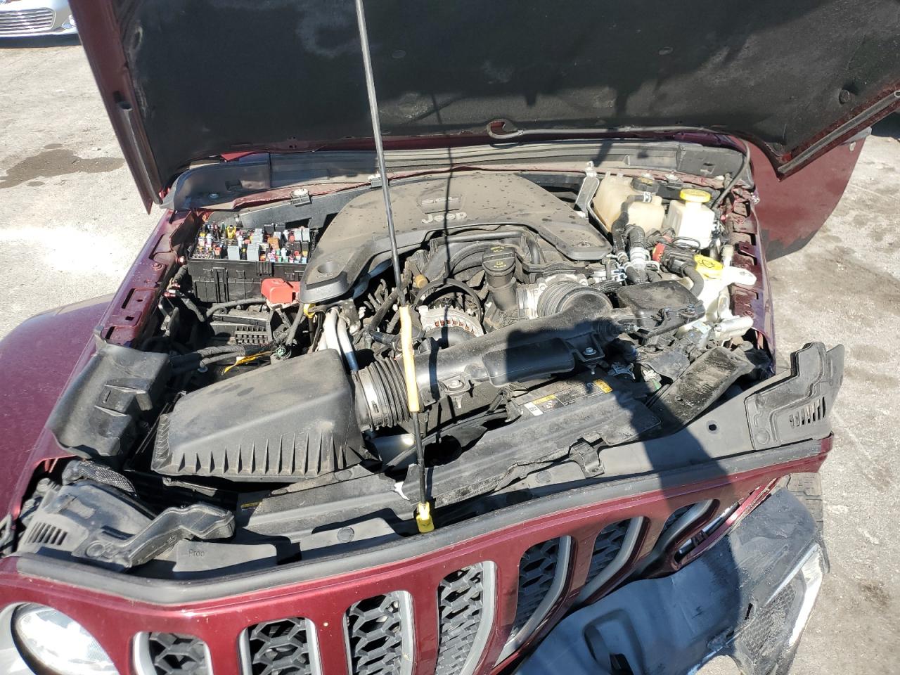 2021 Jeep Gladiator Overland VIN: 1C6HJTFG7ML607711 Lot: 92987015