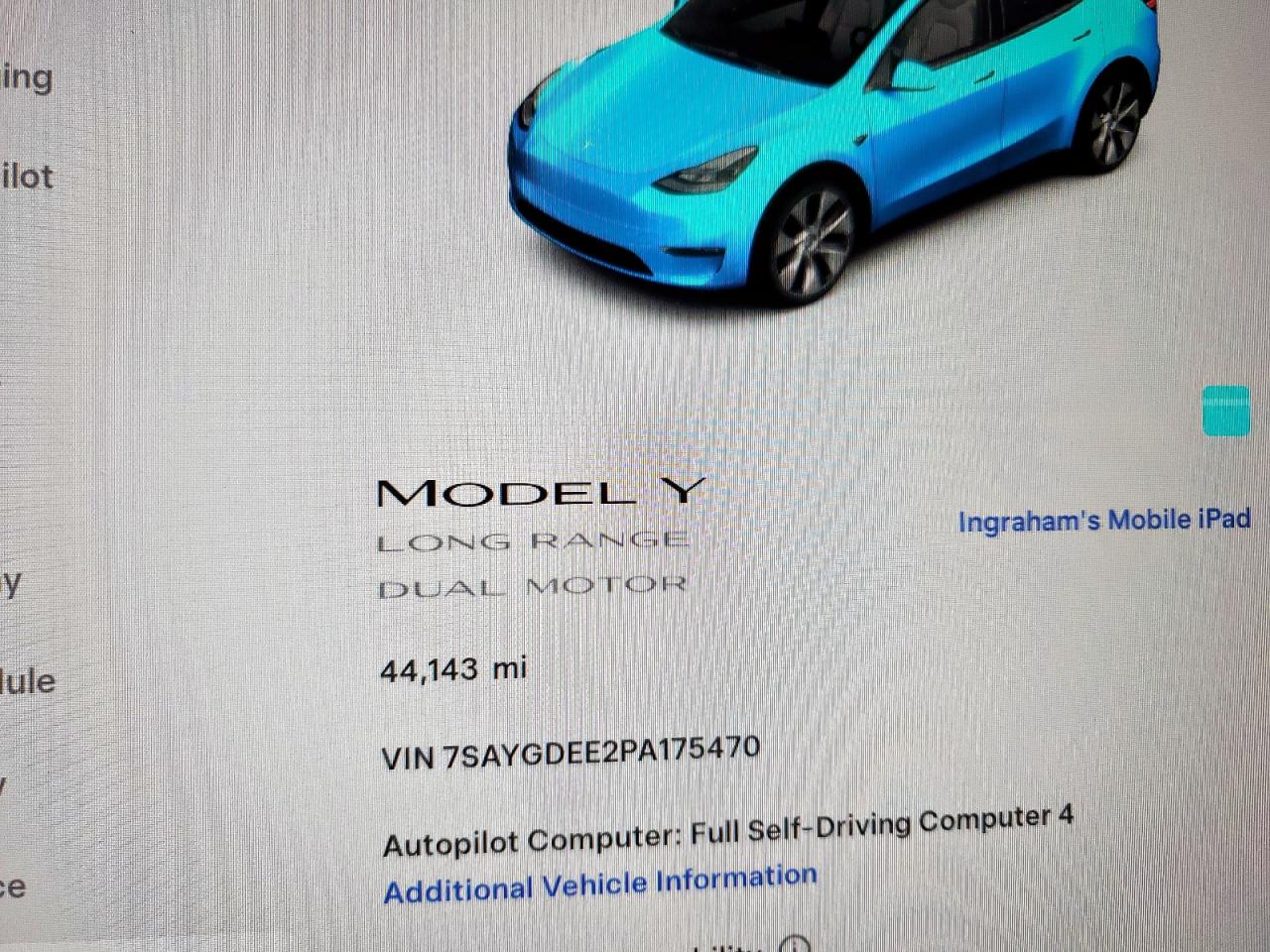2023 Tesla Model Y VIN: 7SAYGDEE2PA175470 Lot: 92991825