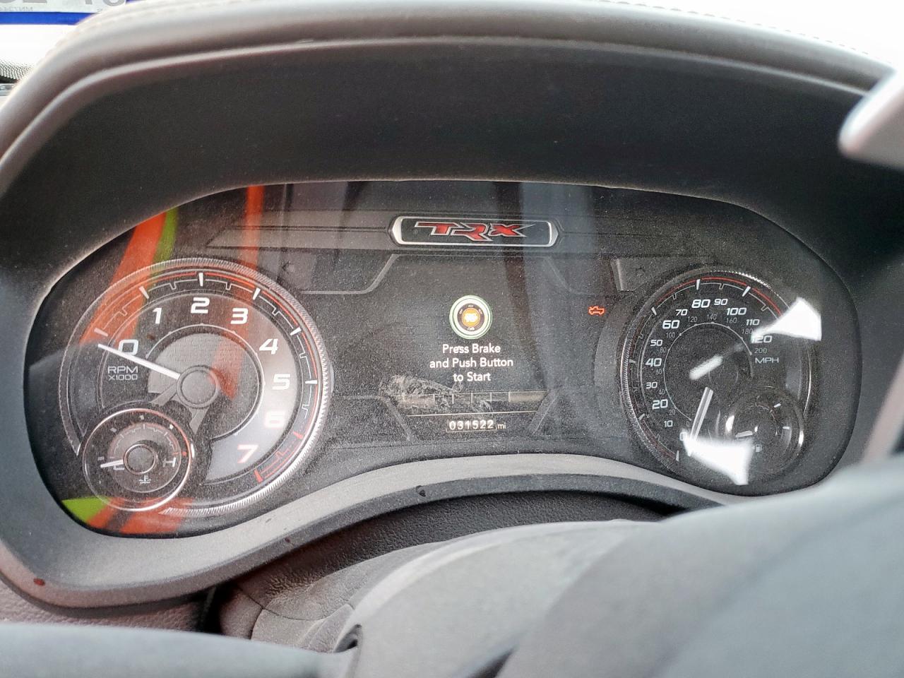 2021 Ram 1500 Trx VIN: 1C6SRFU95MN734403 Lot: 92491015