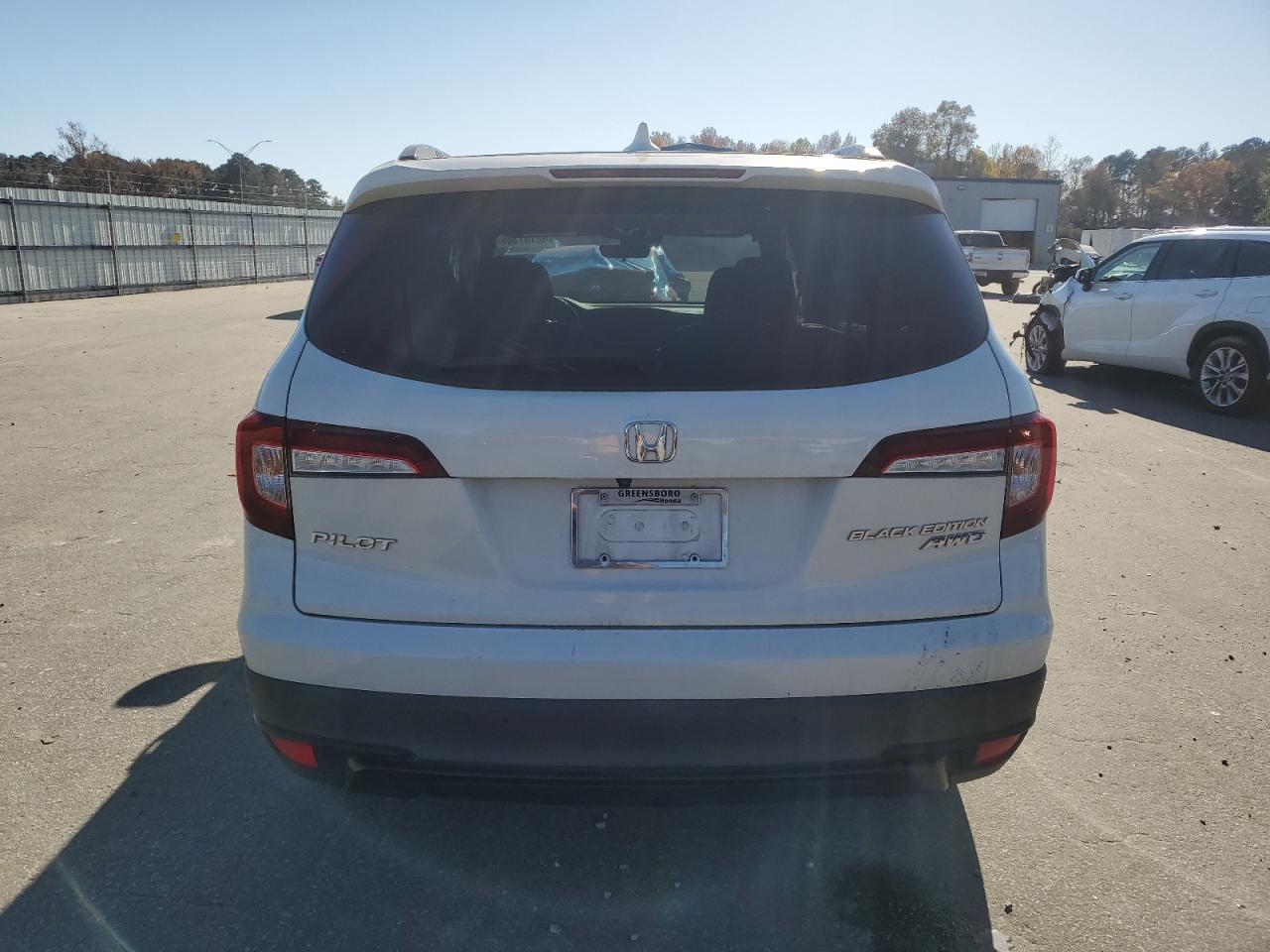 2021 Honda Pilot Black VIN: 5FNYF6H78MB058287 Lot: 92197305