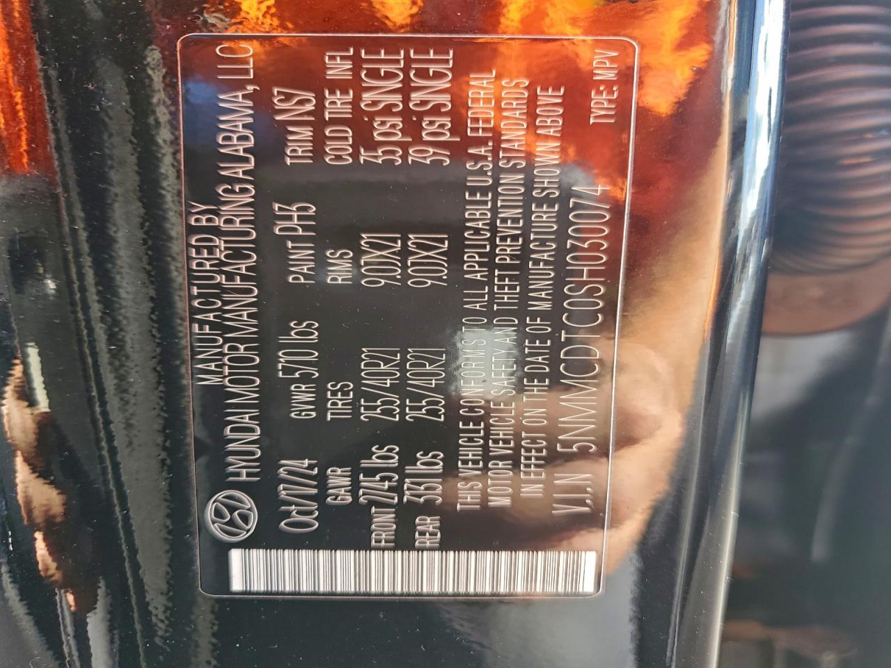 2025 Genesis Gv70 Base VIN: 5NMMCDTC0SH030074 Lot: 93925175