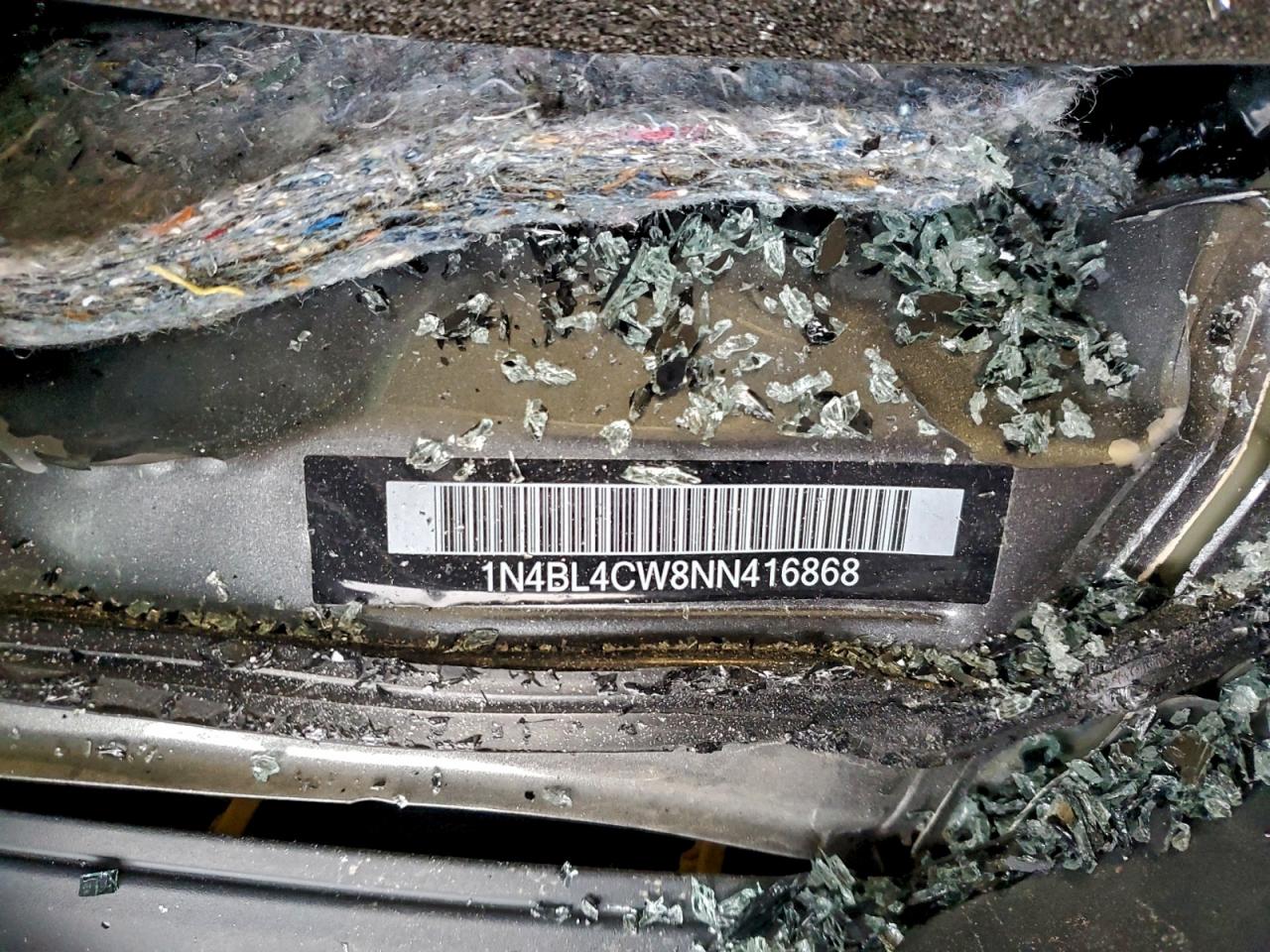 2022 Nissan Altima Sr VIN: 1N4BL4CW8NN416868 Lot: 94089715