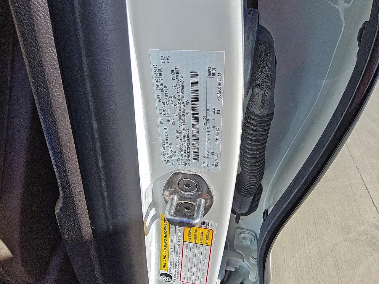 2020 Lincoln Corsair Reserve VIN: 5LMCJ2C9XLUL08721 Lot: 91308805