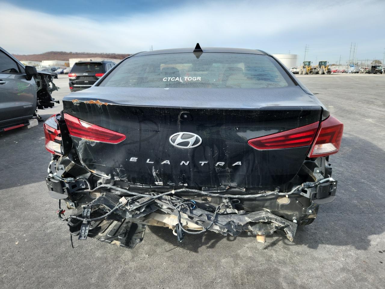 2019 Hyundai Elantra Sel VIN: KMHD84LF6KU773306 Lot: 92997085