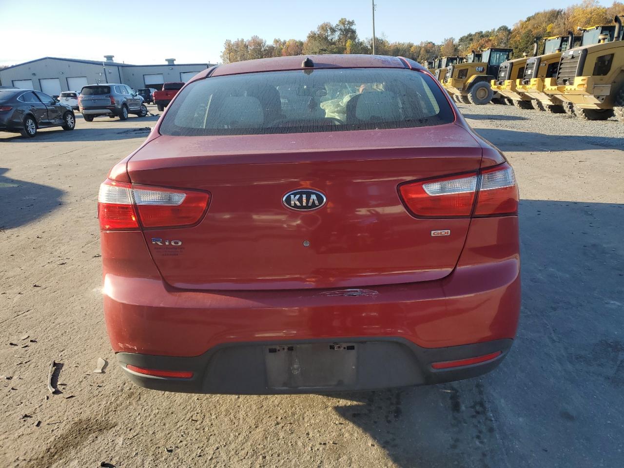 2013 Kia Rio Lx VIN: KNADM4A33D6309080 Lot: 91515875