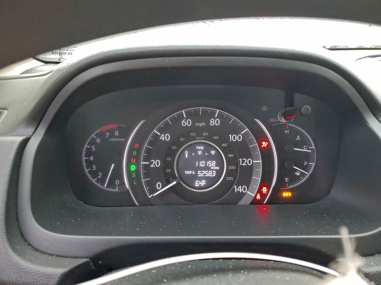 2016 Honda Cr-V Lx VIN: 2HKRM4H33GH647894 Lot: 93851955