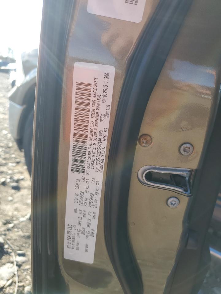 2015 Ram 1500 Laramie VIN: 1C6RR7VM6FS607140 Lot: 92692785