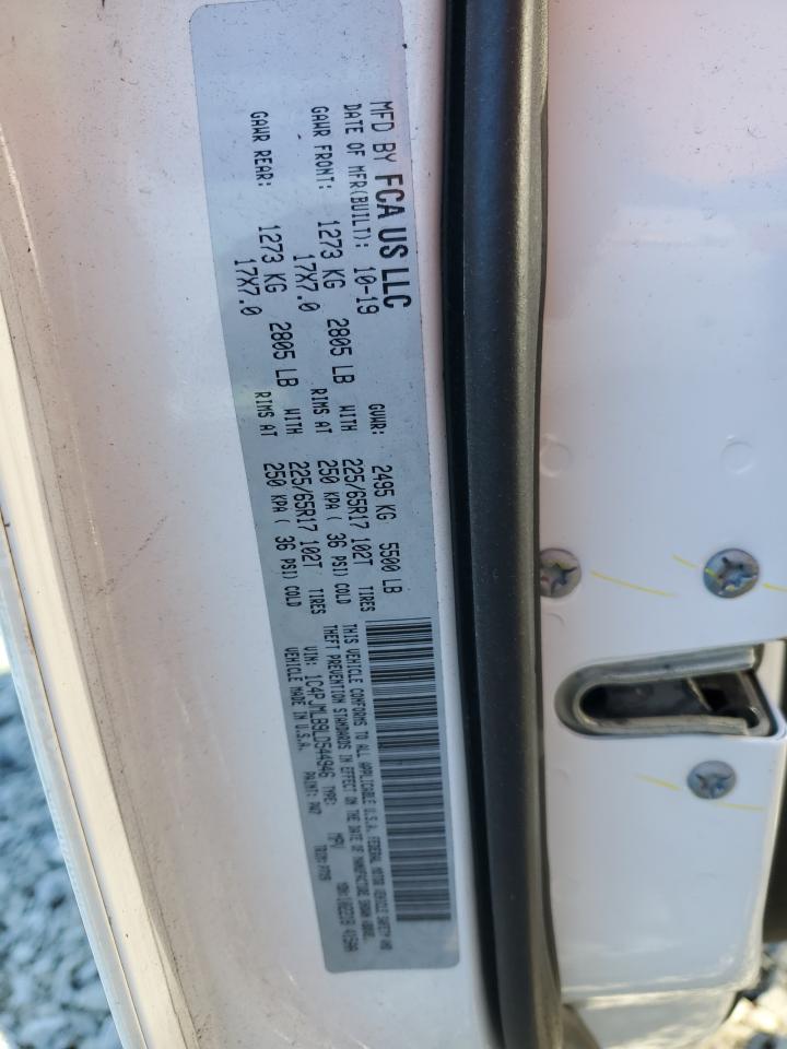 2020 Jeep Cherokee Latitude Plus VIN: 1C4PJMLB9LD544946 Lot: 91349505