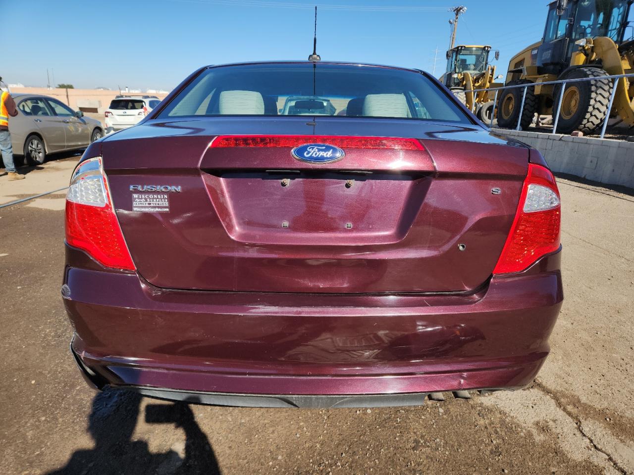 2011 Ford Fusion S VIN: 3FAHP0GA0BR243457 Lot: 91718435