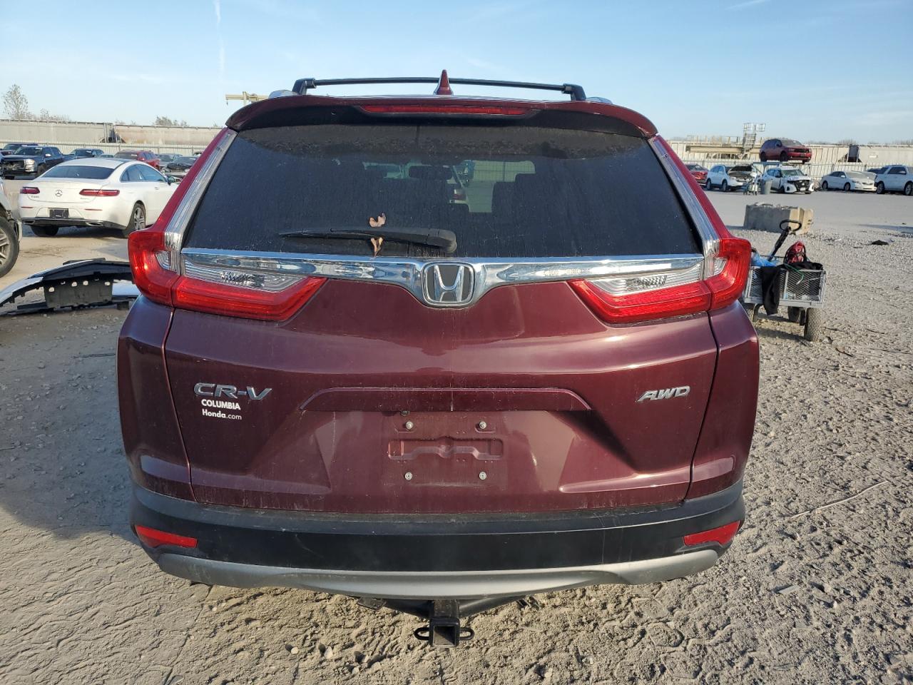 2019 Honda Cr-V Exl VIN: 7FARW2H81KE043671 Lot: 92917585