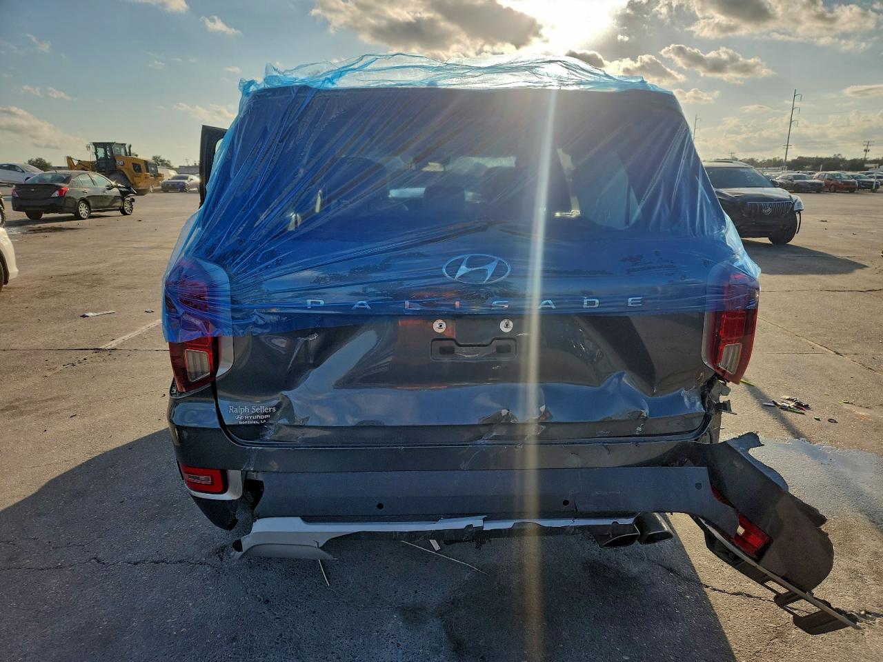 2022 Hyundai Palisade Sel VIN: KM8R44HEXNU483446 Lot: 93688895