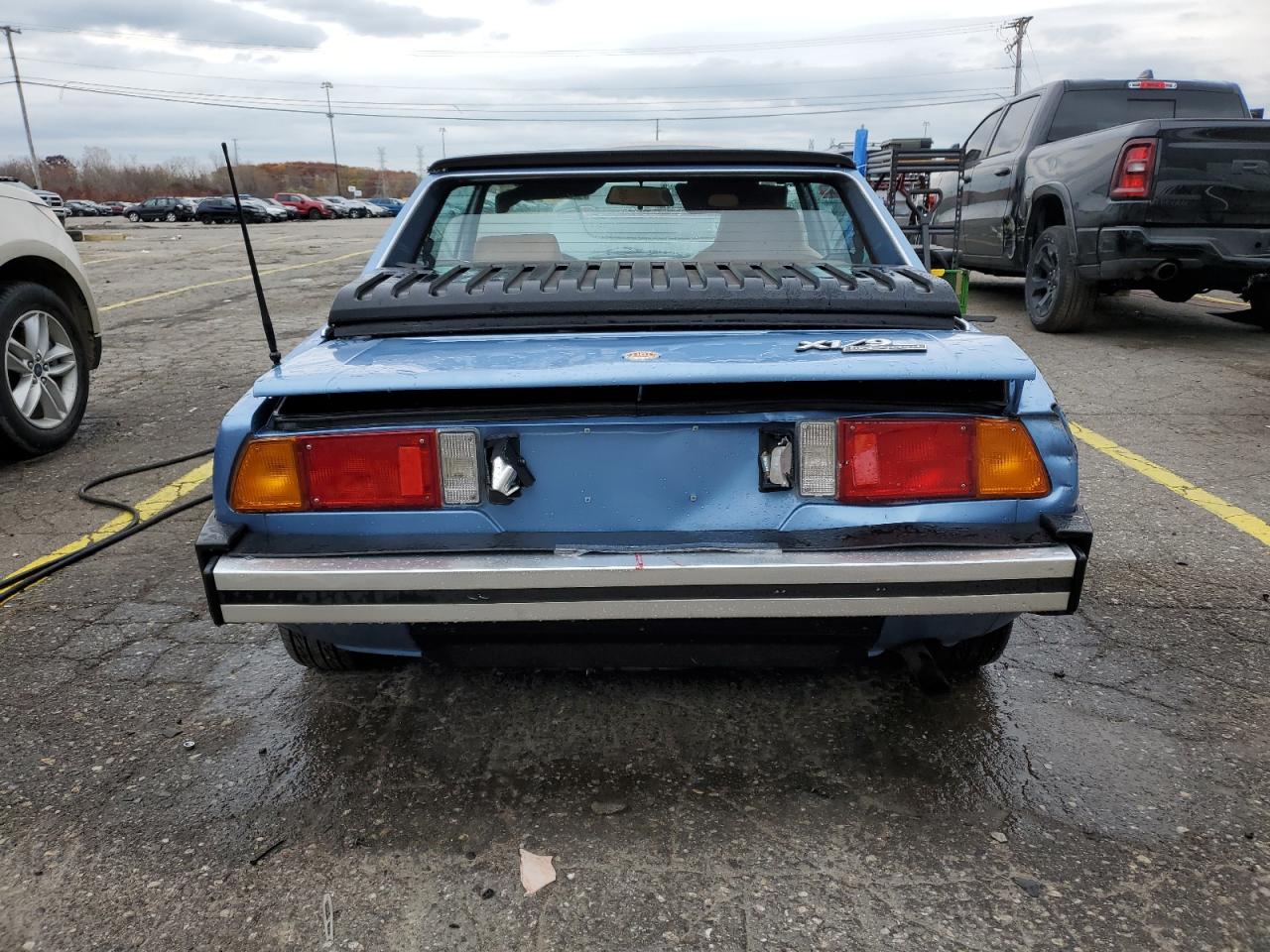 1979 Fiat X19 VIN: 128AS10113272 Lot: 91410355