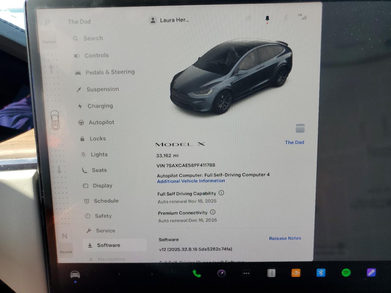 2023 Tesla Model X VIN: 7SAXCAE58PF411788 Lot: 91268815