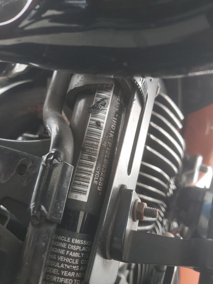 2020 Harley-Davidson Fltrxs VIN: 1HD1KTP12LB632889 Lot: 91601155