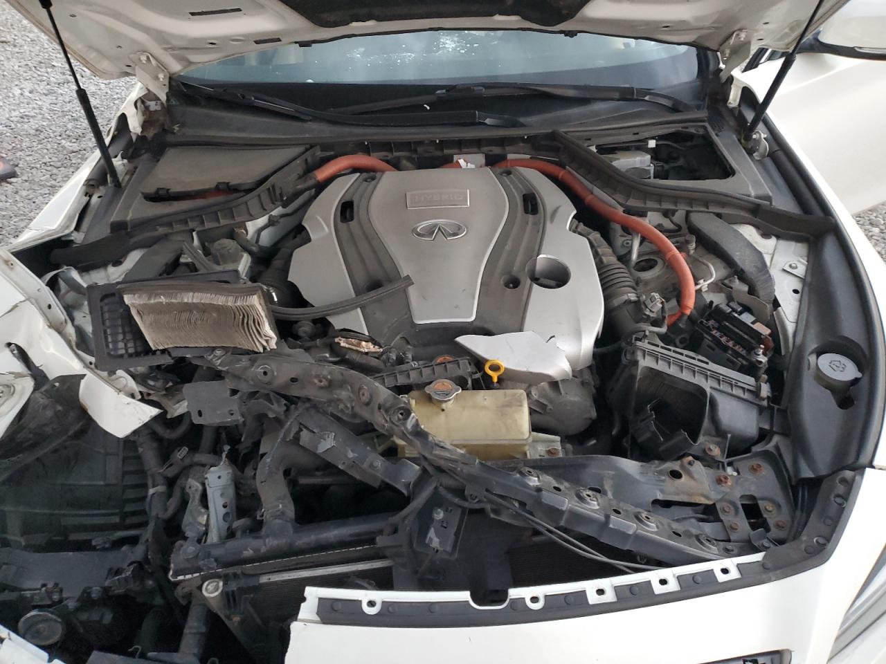 2014 Infiniti Q50 Hybrid Premium VIN: JN1AV7AR0EM701281 Lot: 91146875