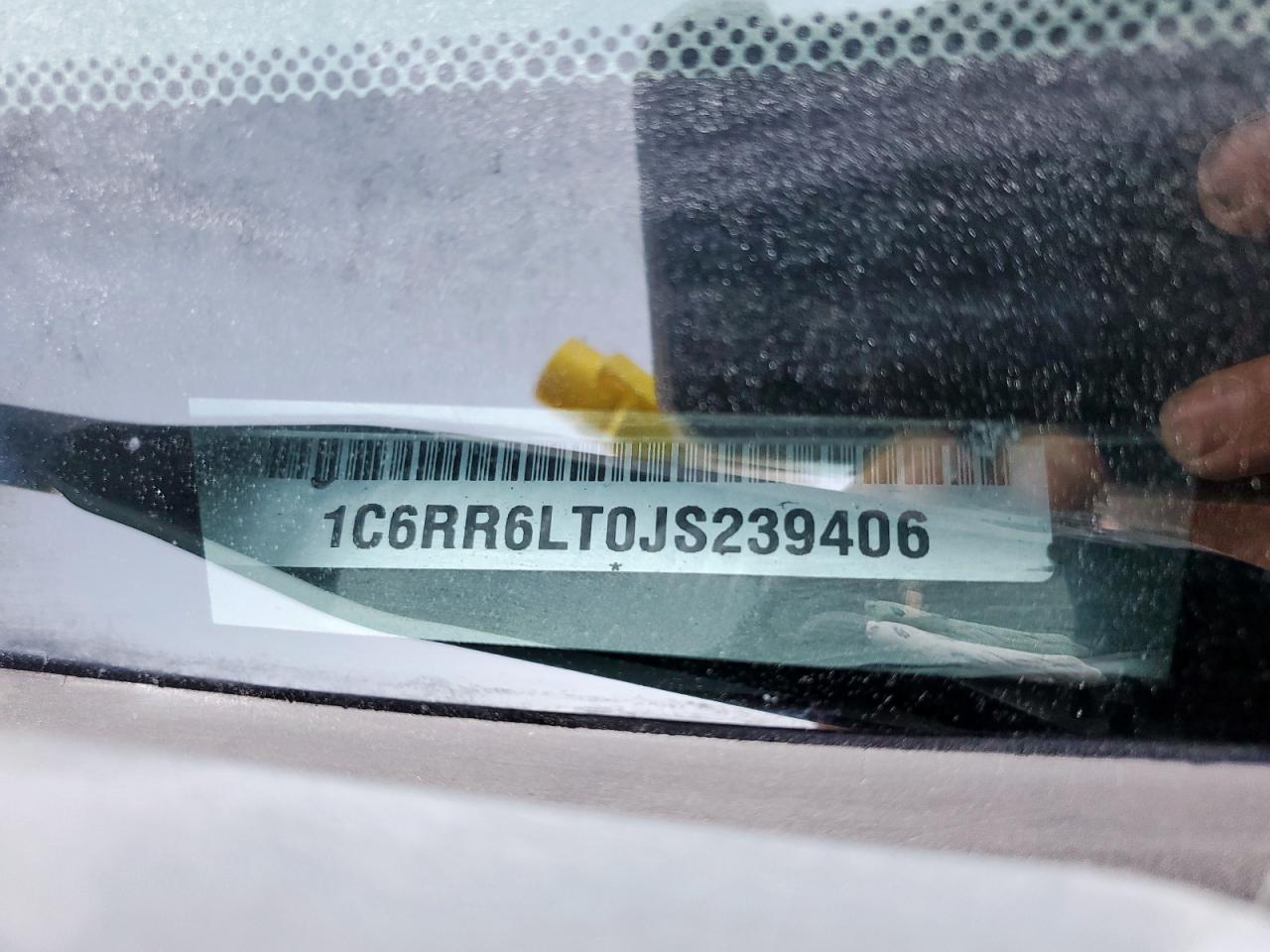 2018 Ram 1500 Slt VIN: 1C6RR6LT0JS239406 Lot: 91264405