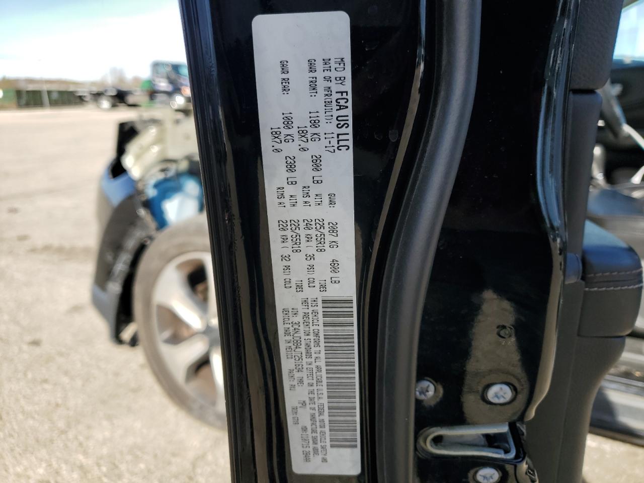 2018 Jeep Compass Latitude VIN: 3C4NJDBB4JT251634 Lot: 92837505