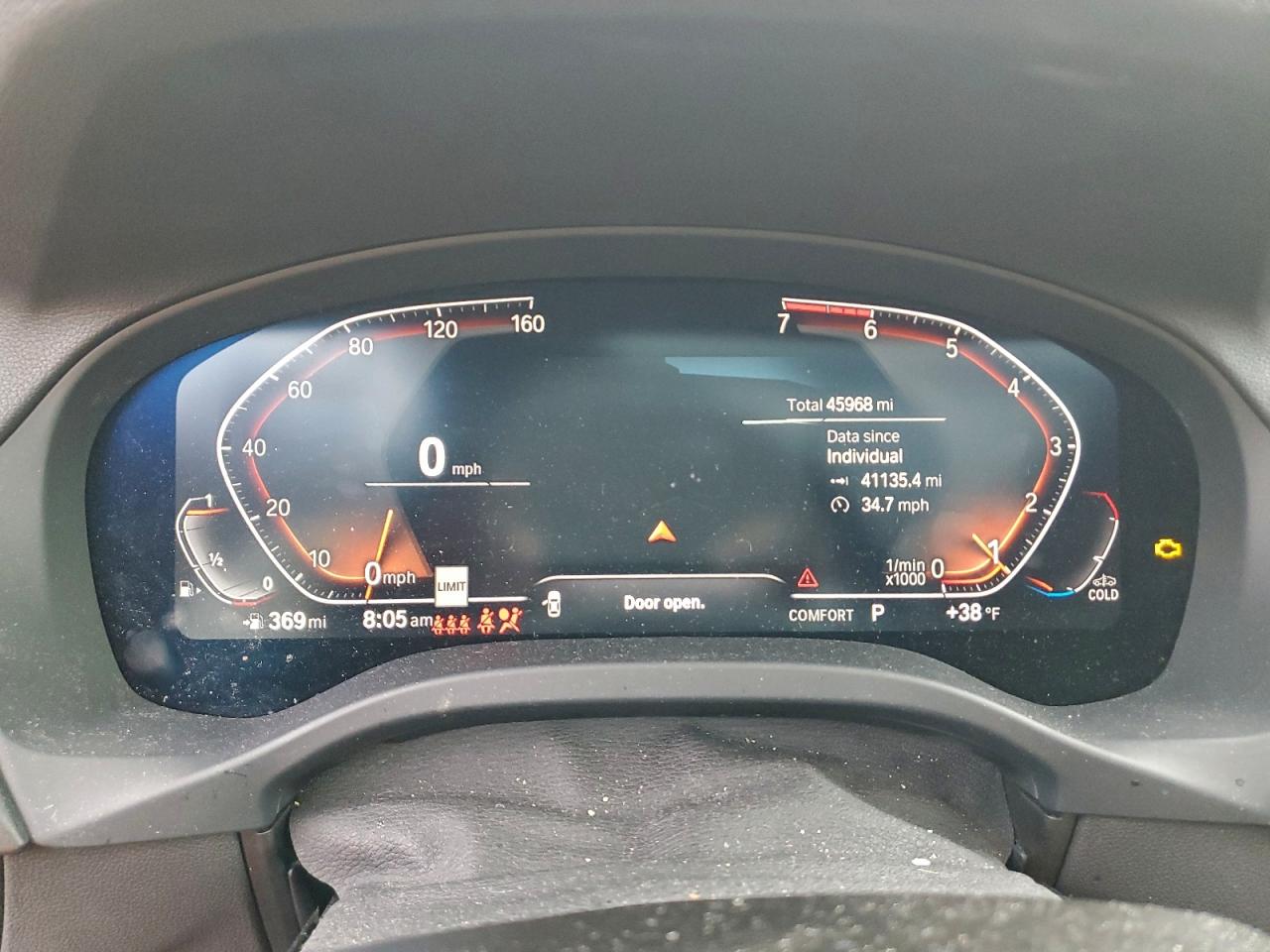 2021 BMW X3 xDrive30I VIN: 5UXTY5C01M9E87422 Lot: 94289365