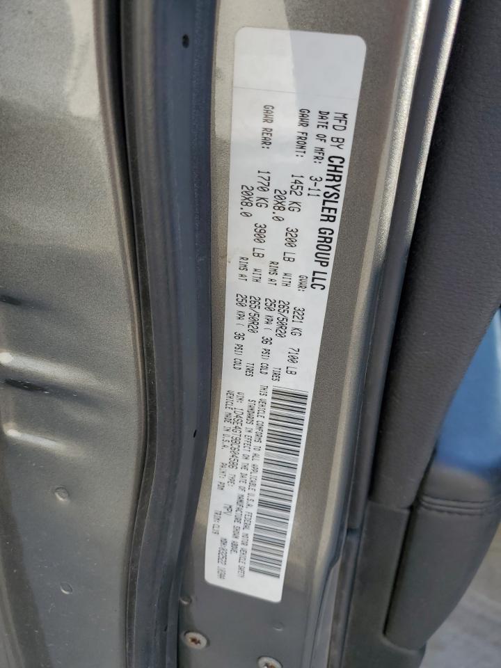 2011 Dodge Durango Crew VIN: 1D4SE4GT9BC604586 Lot: 93017005