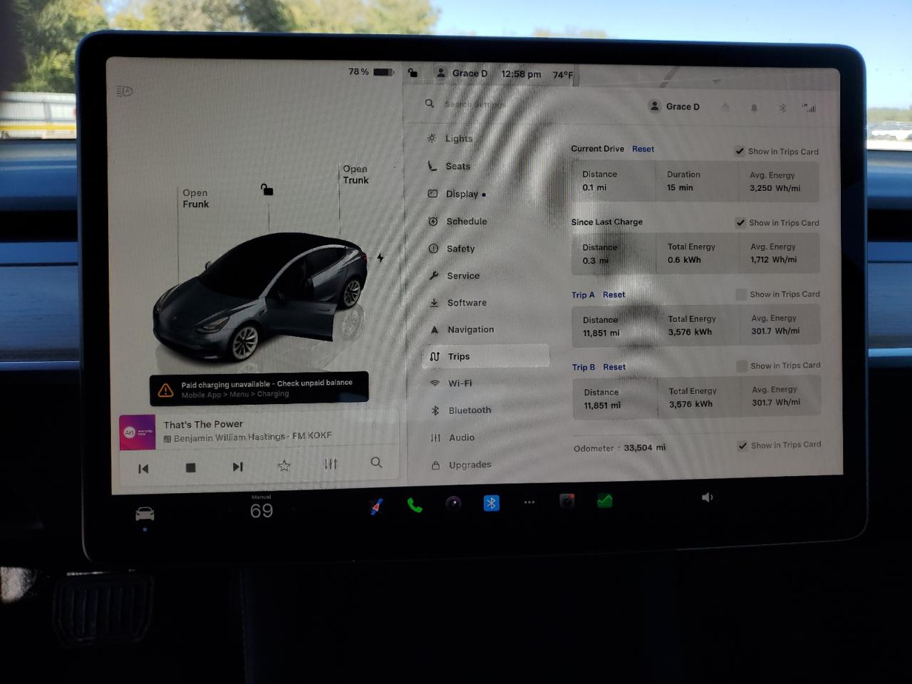 2023 Tesla Model 3 VIN: 5YJ3E1EB1PF415175 Lot: 90923295