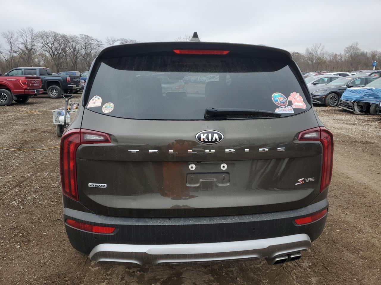 2021 Kia Telluride S VIN: 5XYP6DHC1MG116651 Lot: 93543825