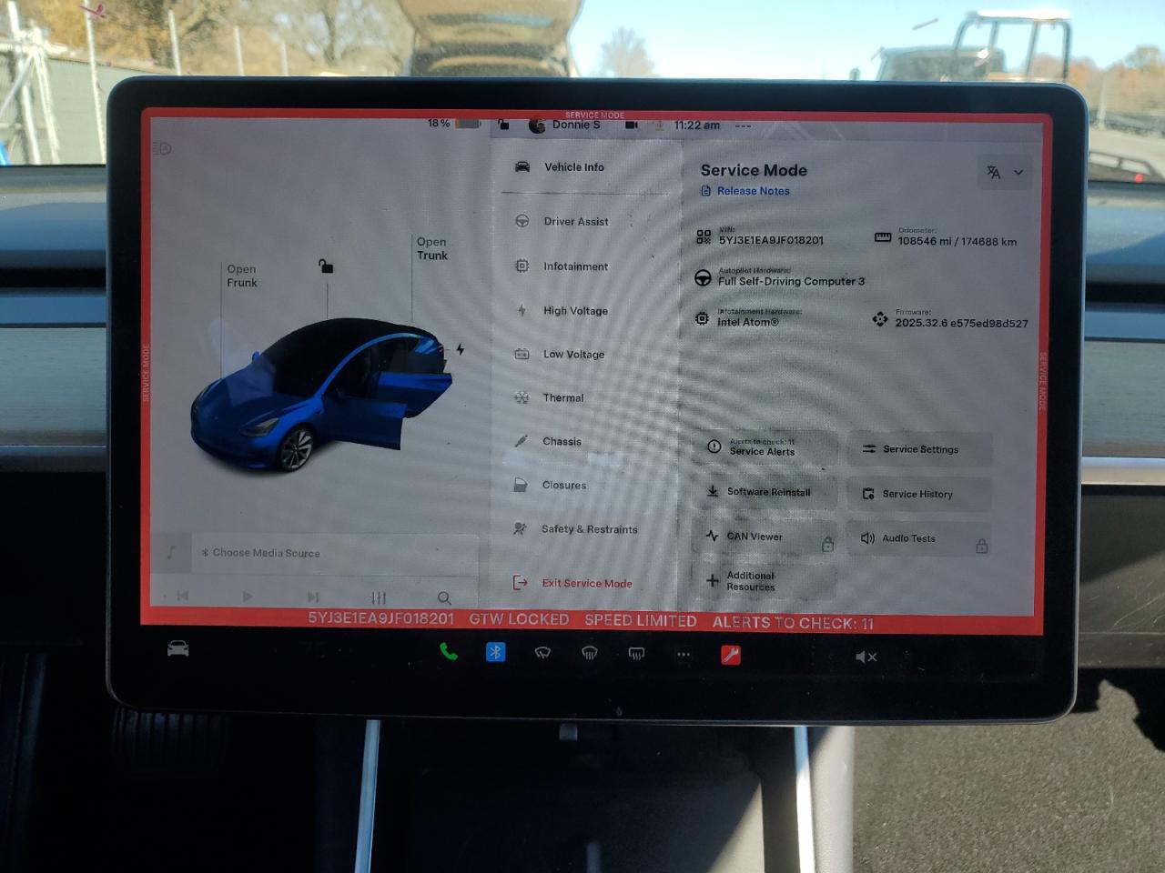 2018 Tesla Model 3 VIN: 5YJ3E1EA9JF018201 Lot: 91076925