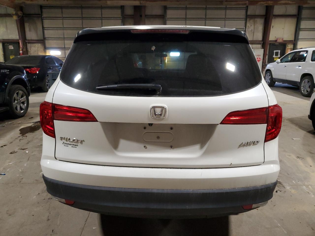 2018 Honda Pilot Lx VIN: 5FNYF6H13JB012549 Lot: 91790055