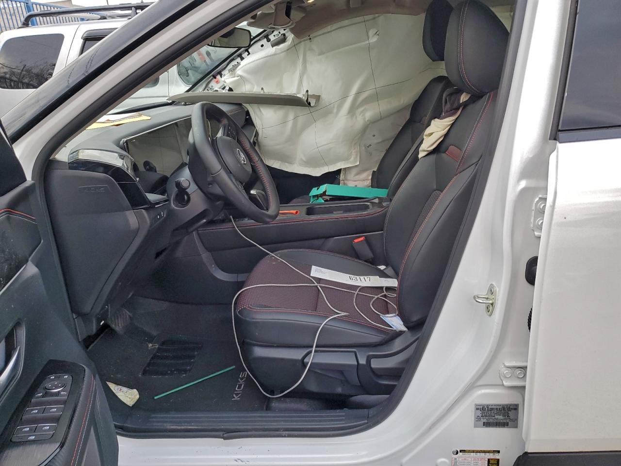 2025 Nissan Kicks Sr VIN: 3N8AP6DA7SL351634 Lot: 94400565