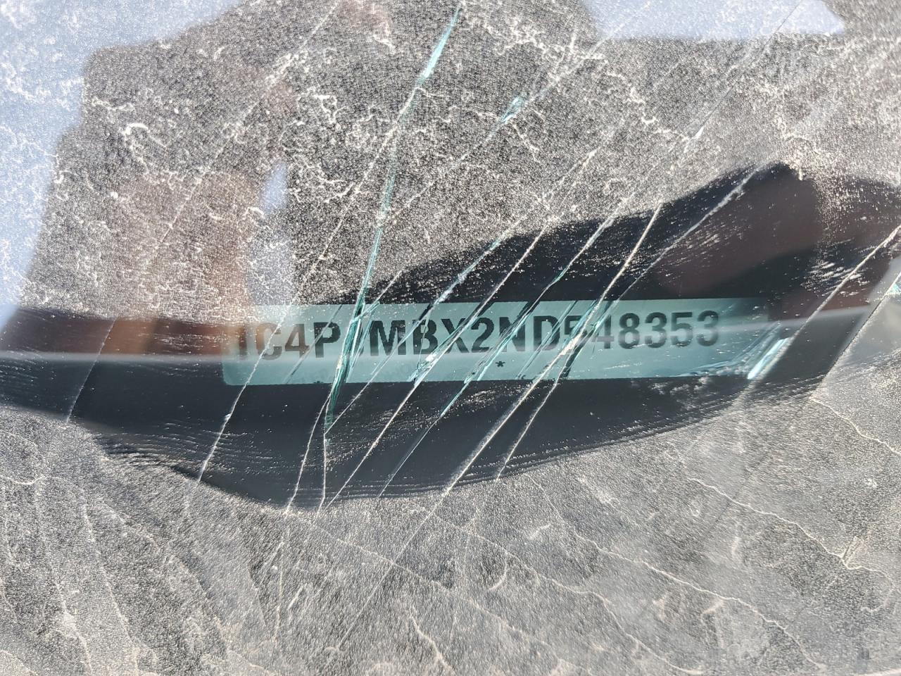 2022 Jeep Cherokee Trailhawk VIN: 1C4PJMBX2ND548353 Lot: 91689155