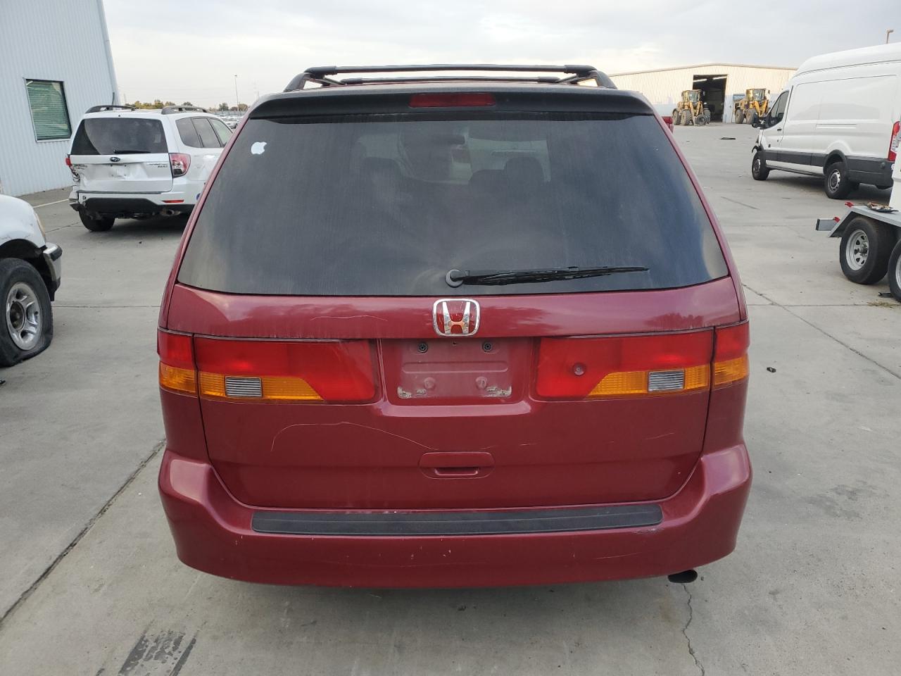 2002 Honda Odyssey Exl VIN: 2HKRL18932H579269 Lot: 91129195