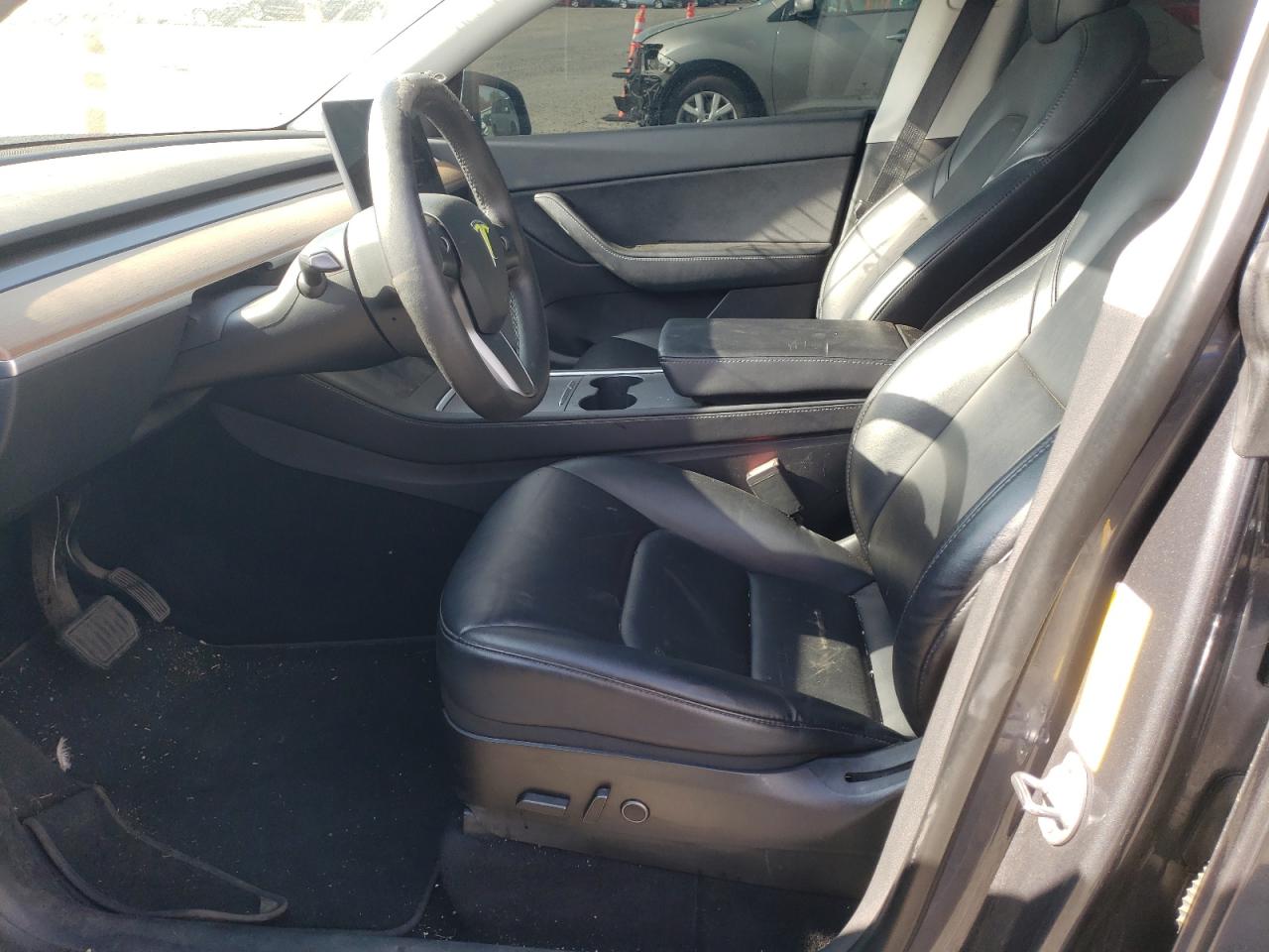 2021 Tesla Model Y VIN: 5YJYGDED7MF126557 Lot: 91942755