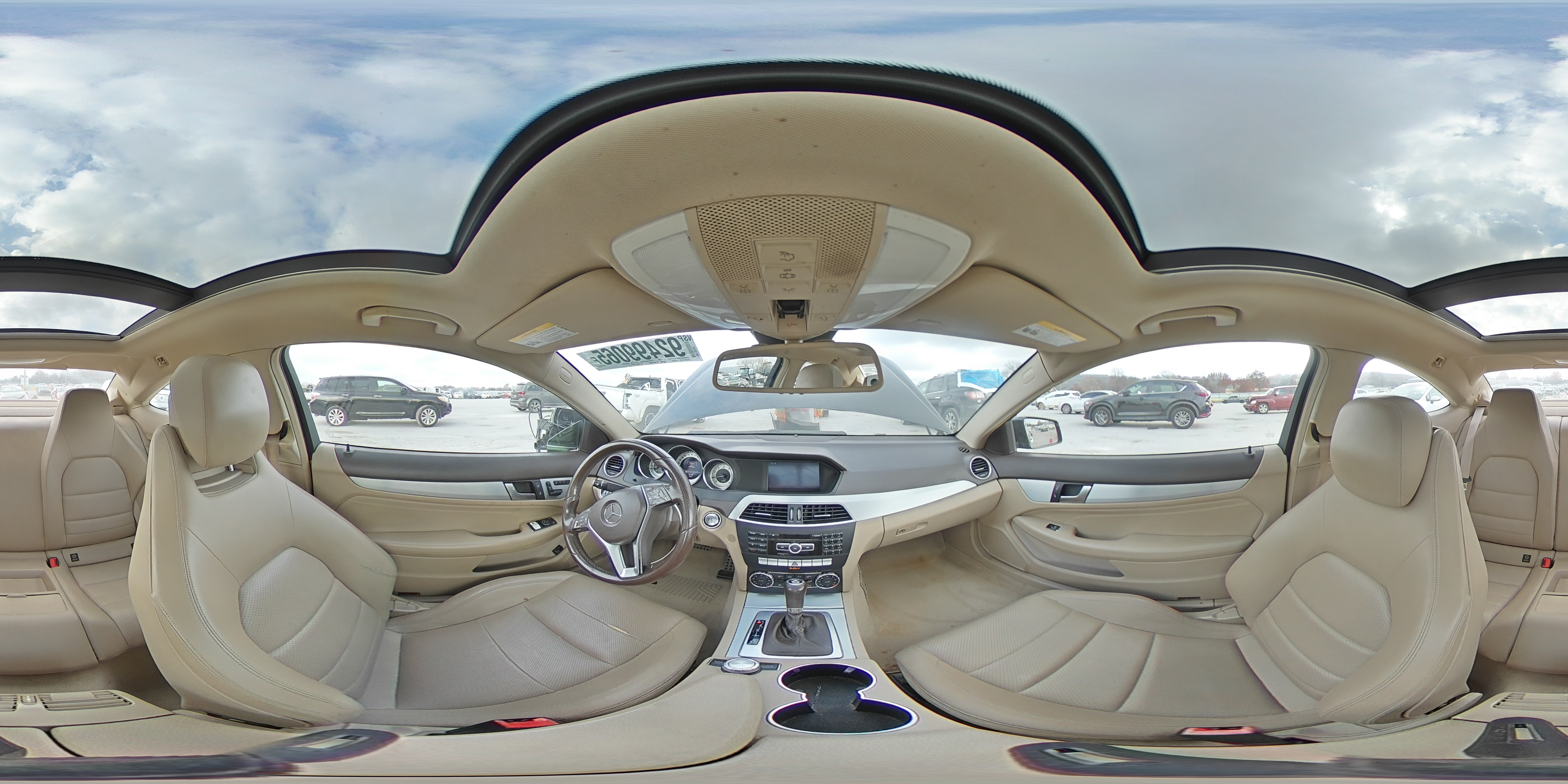 2013 Mercedes-Benz C 250 VIN: WDDGJ4HB6DF975782 Lot: 92499065