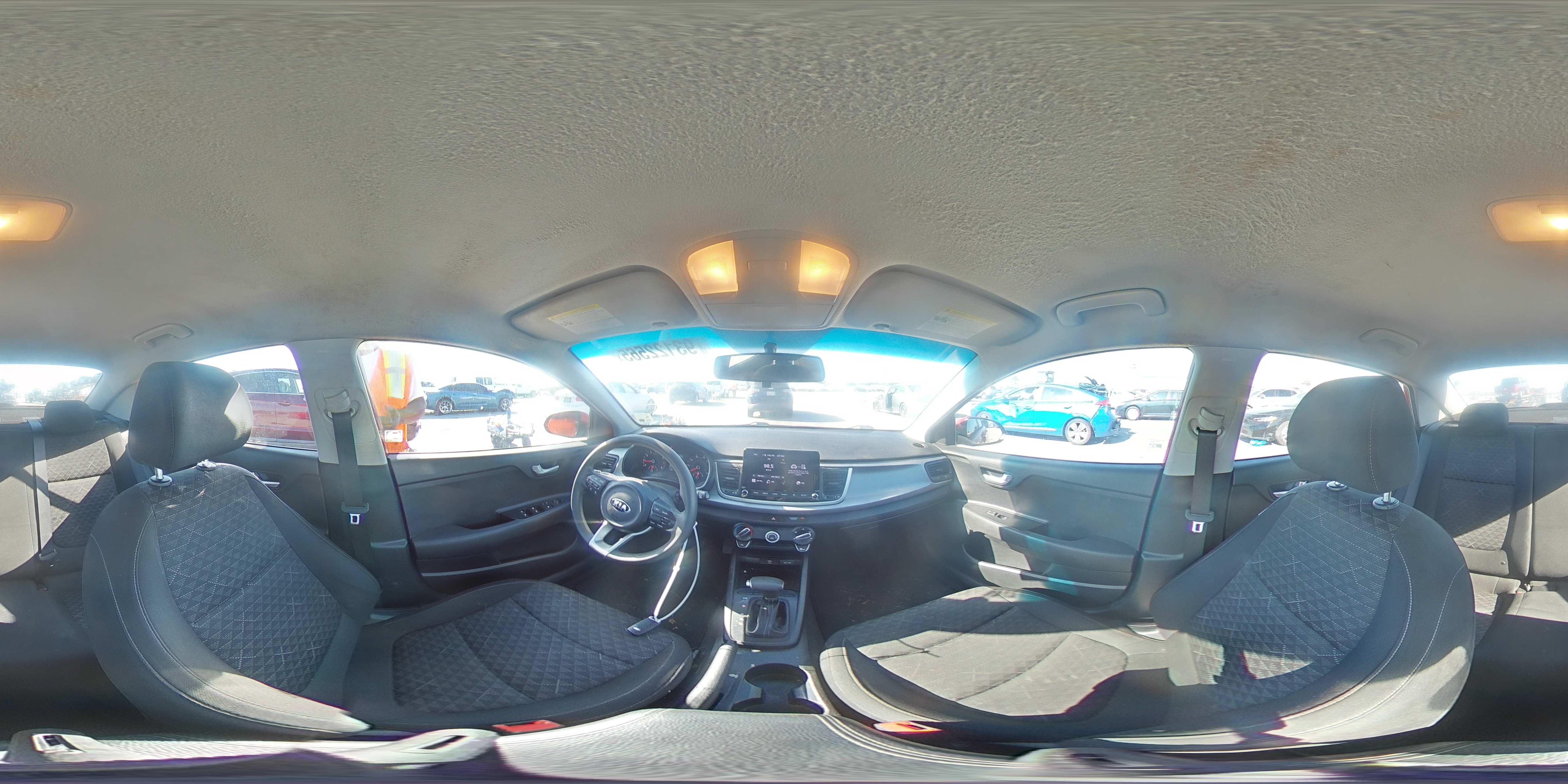 2021 Kia Rio Lx VIN: 3KPA24AD6ME369398 Lot: 93122565