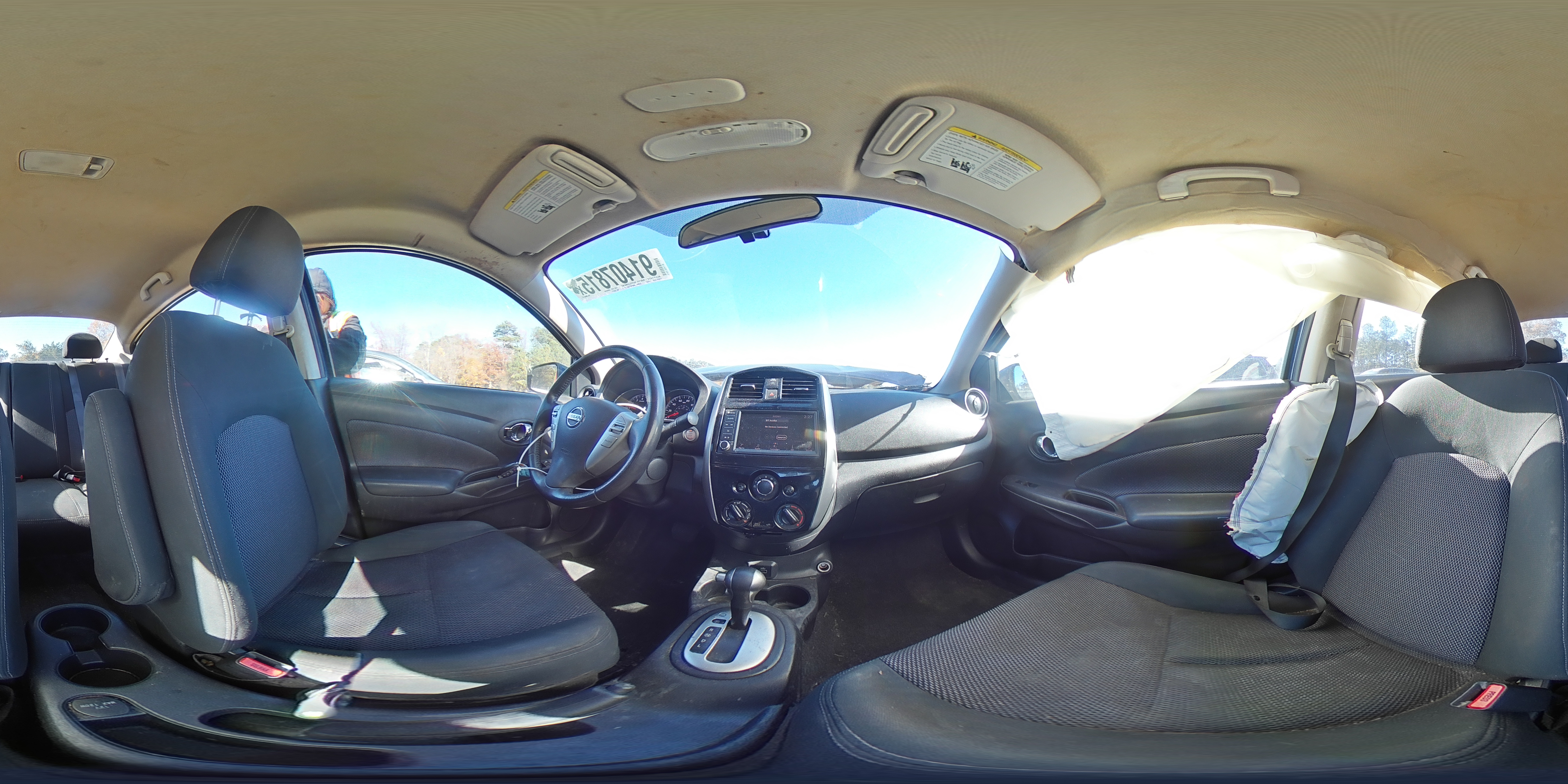 2019 Nissan Versa S VIN: 3N1CN7APXKL822915 Lot: 91407815