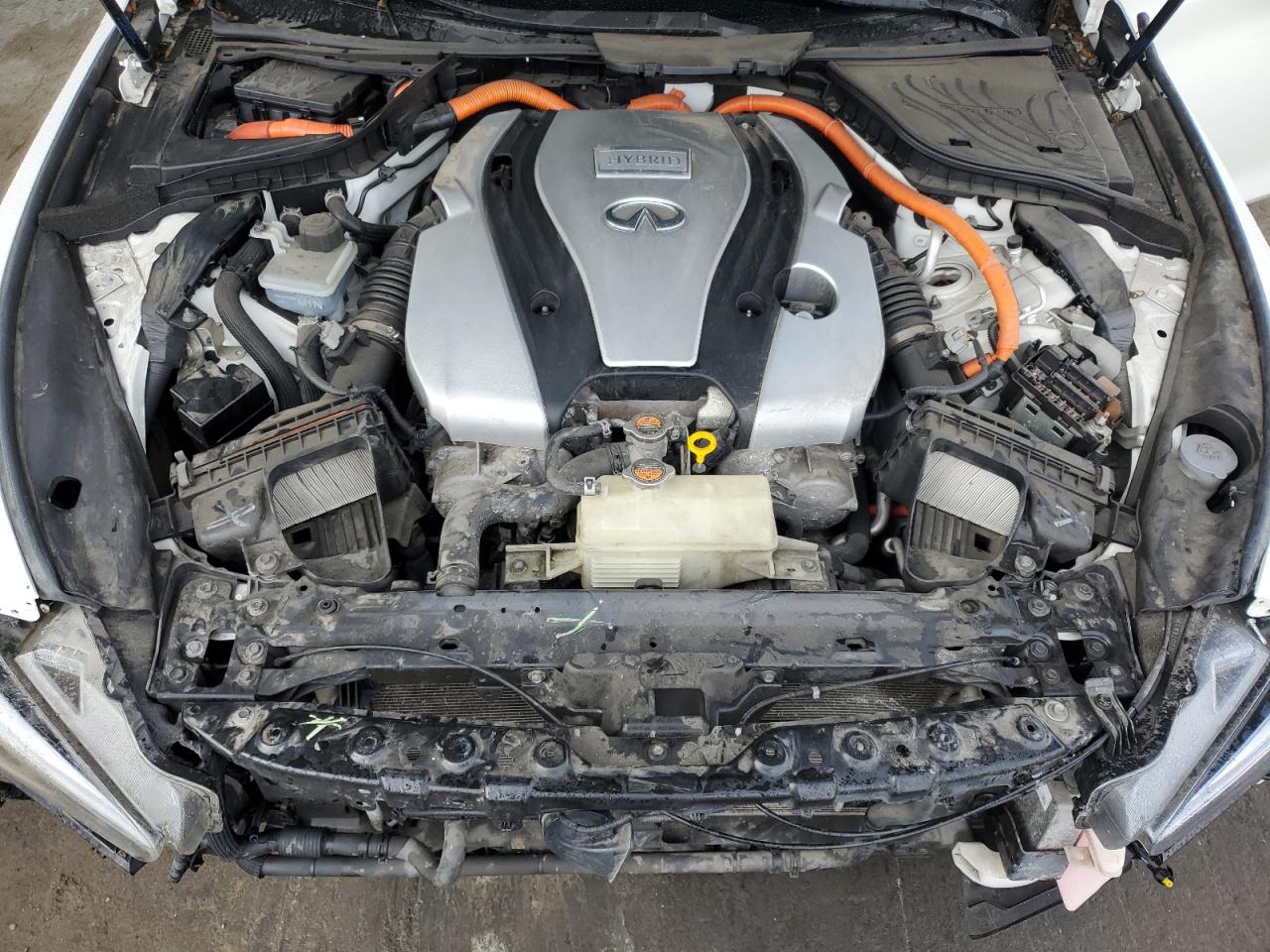 2014 Infiniti Q50 Hybrid Premium VIN: JN1AV7APXEM692054 Lot: 93879225