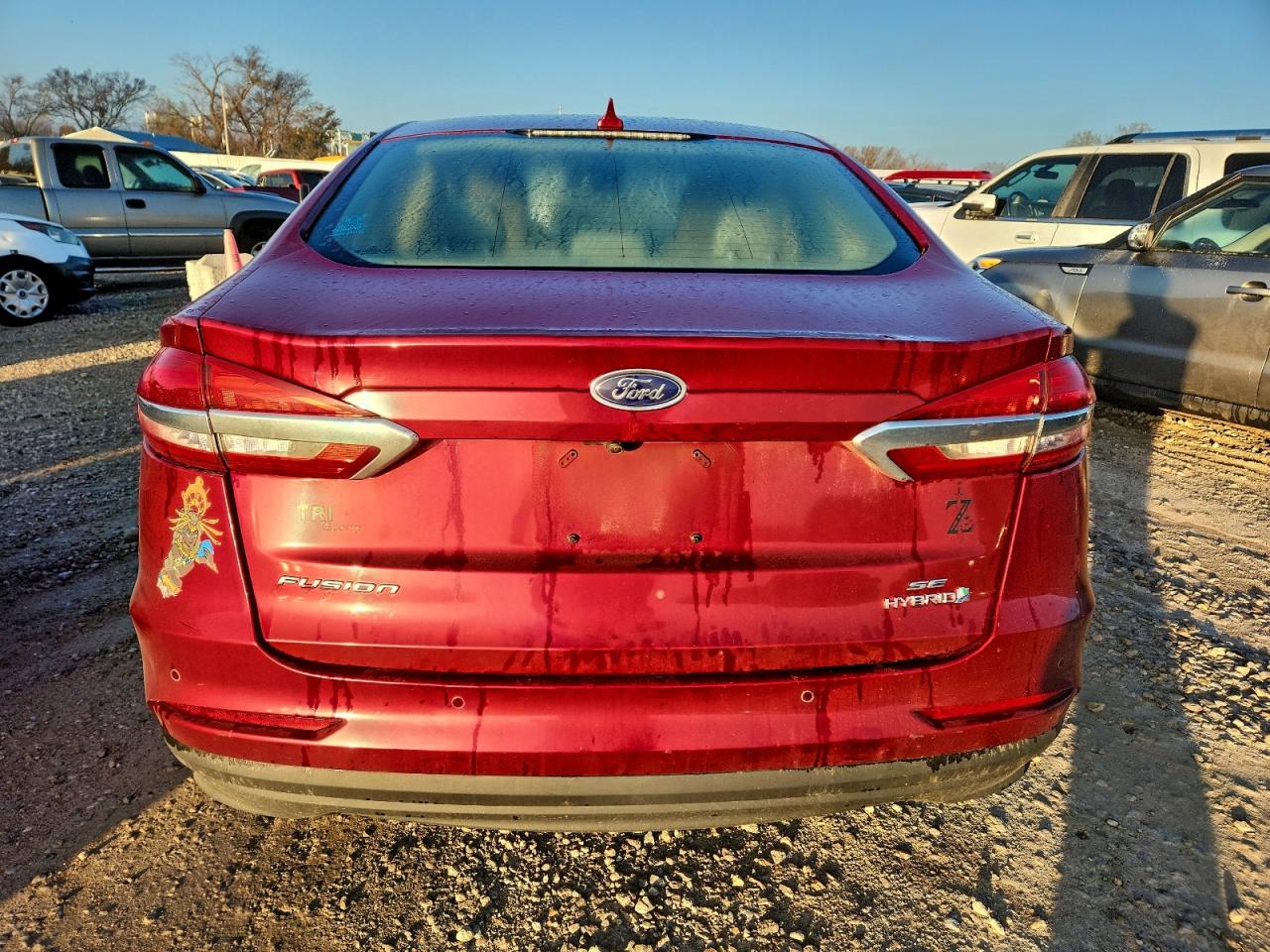 2019 Ford Fusion Se VIN: 3FA6P0LU3KR222271 Lot: 94187525