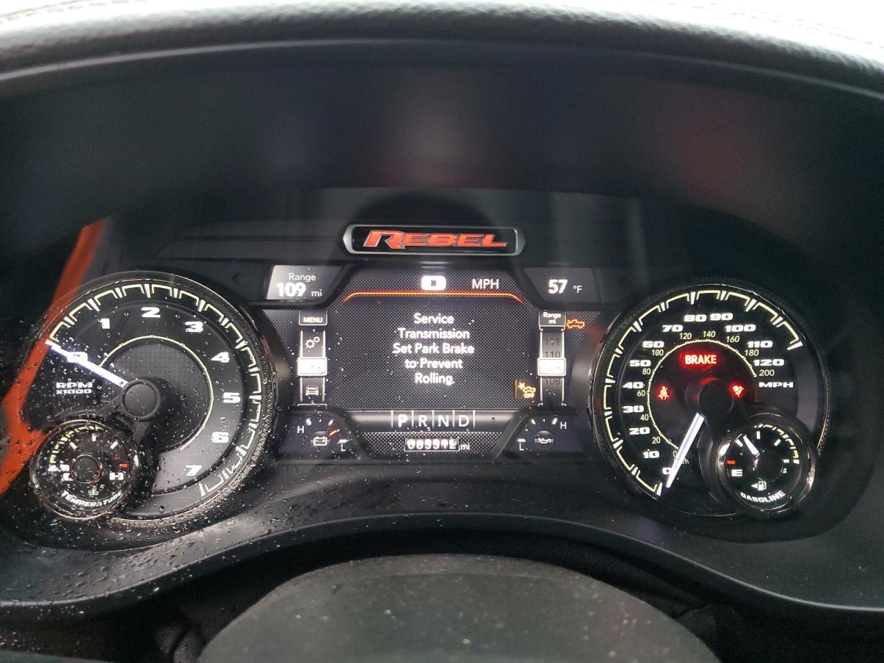 2021 Ram 1500 Rebel VIN: 1C6SRFLT9MN560171 Lot: 93269935