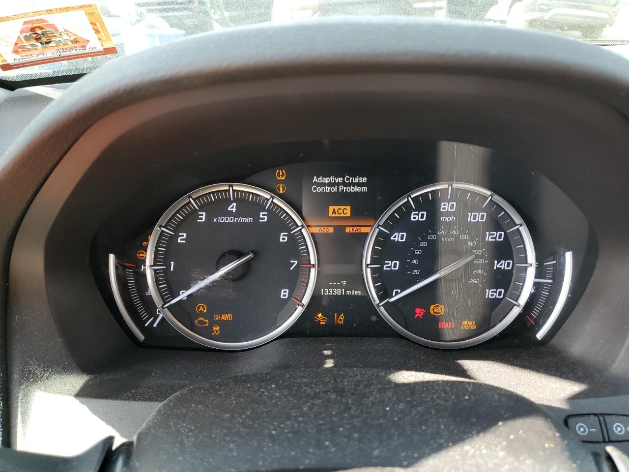 2016 Acura Mdx Advance VIN: 5FRYD4H94GB007559 Lot: 91310045