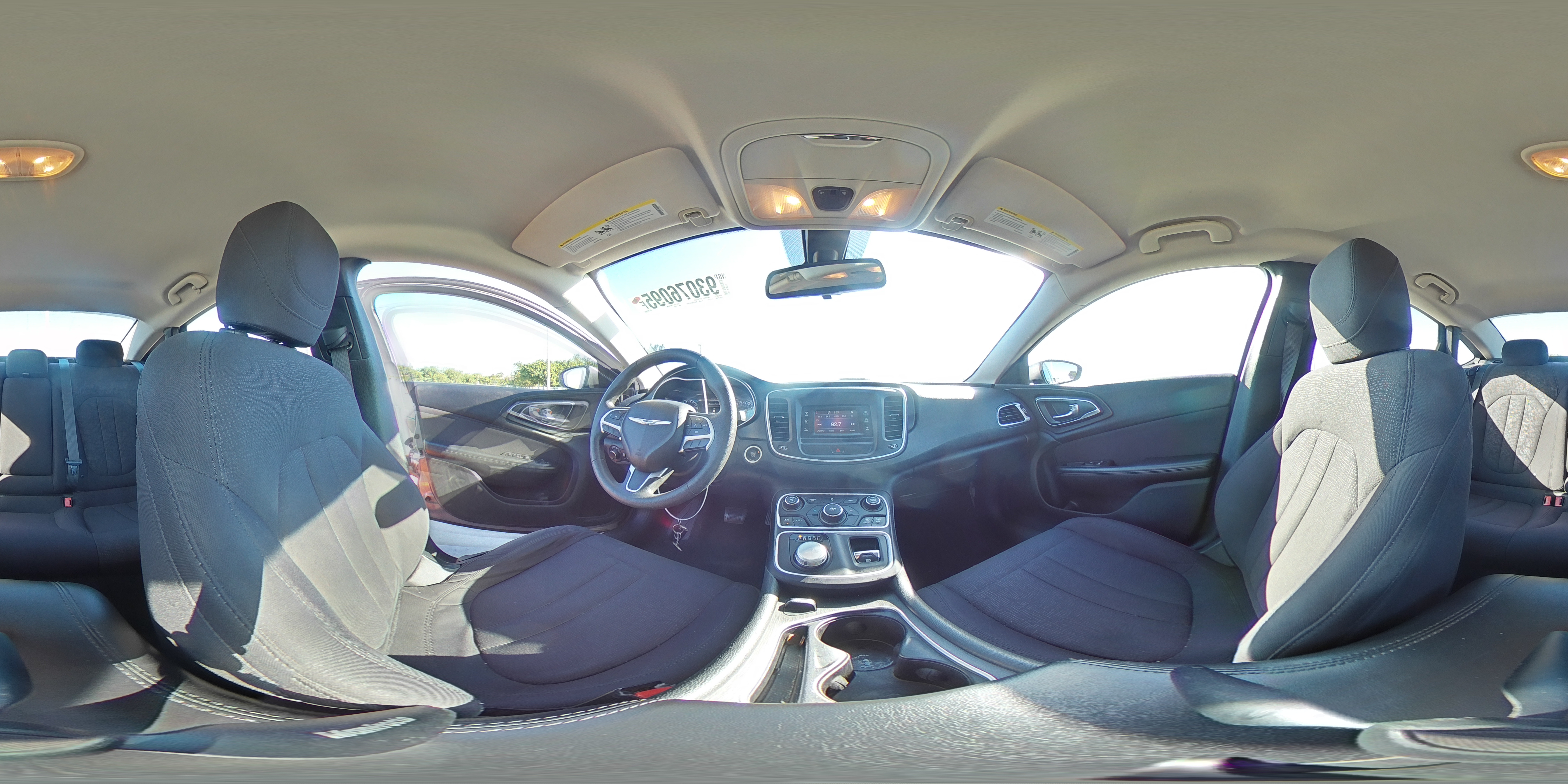 2015 Chrysler 200 Limited VIN: 1C3CCCAB6FN576293 Lot: 93076095