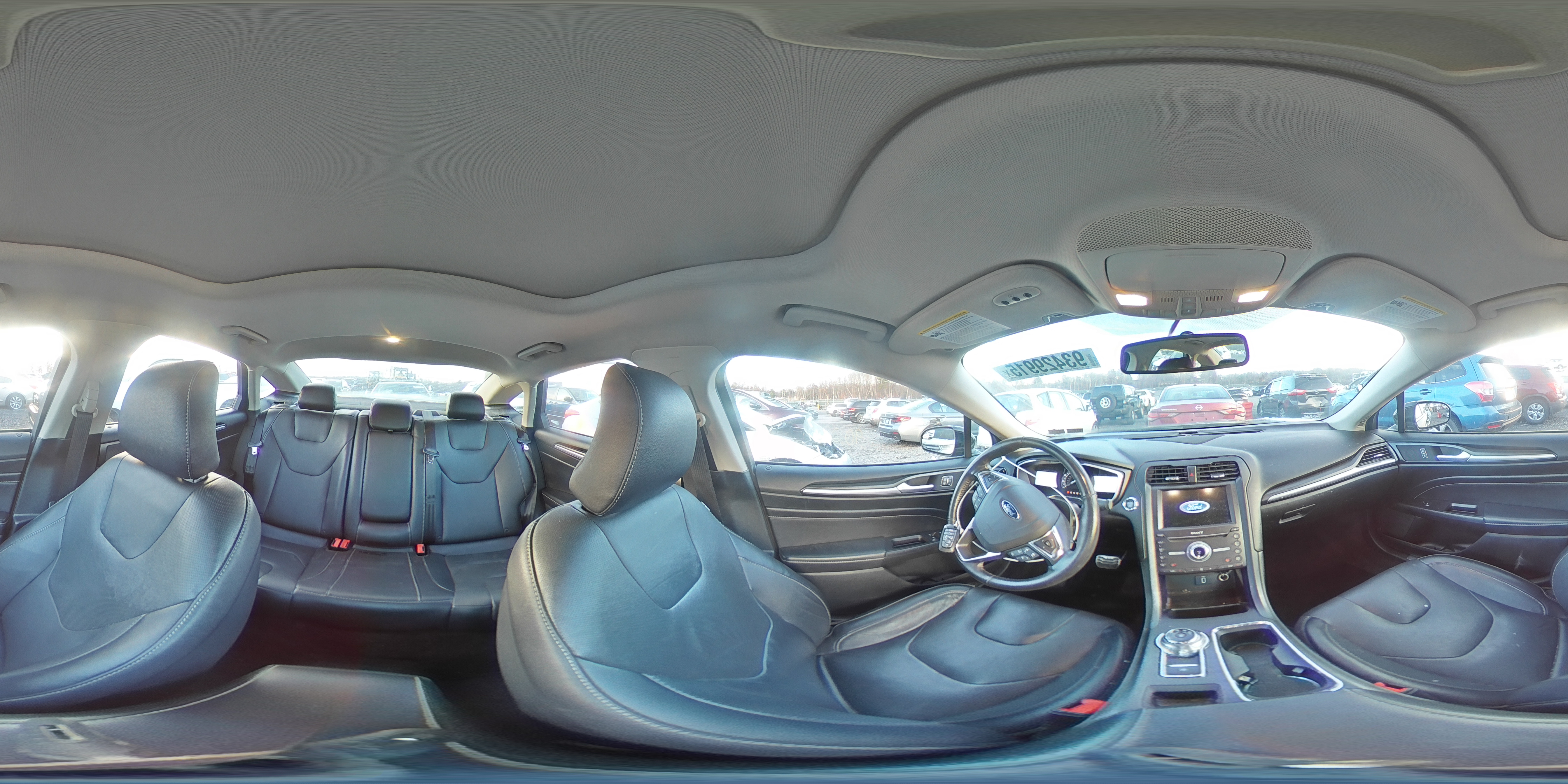 2017 Ford Fusion Titanium VIN: 3FA6P0K93HR333635 Lot: 93429915