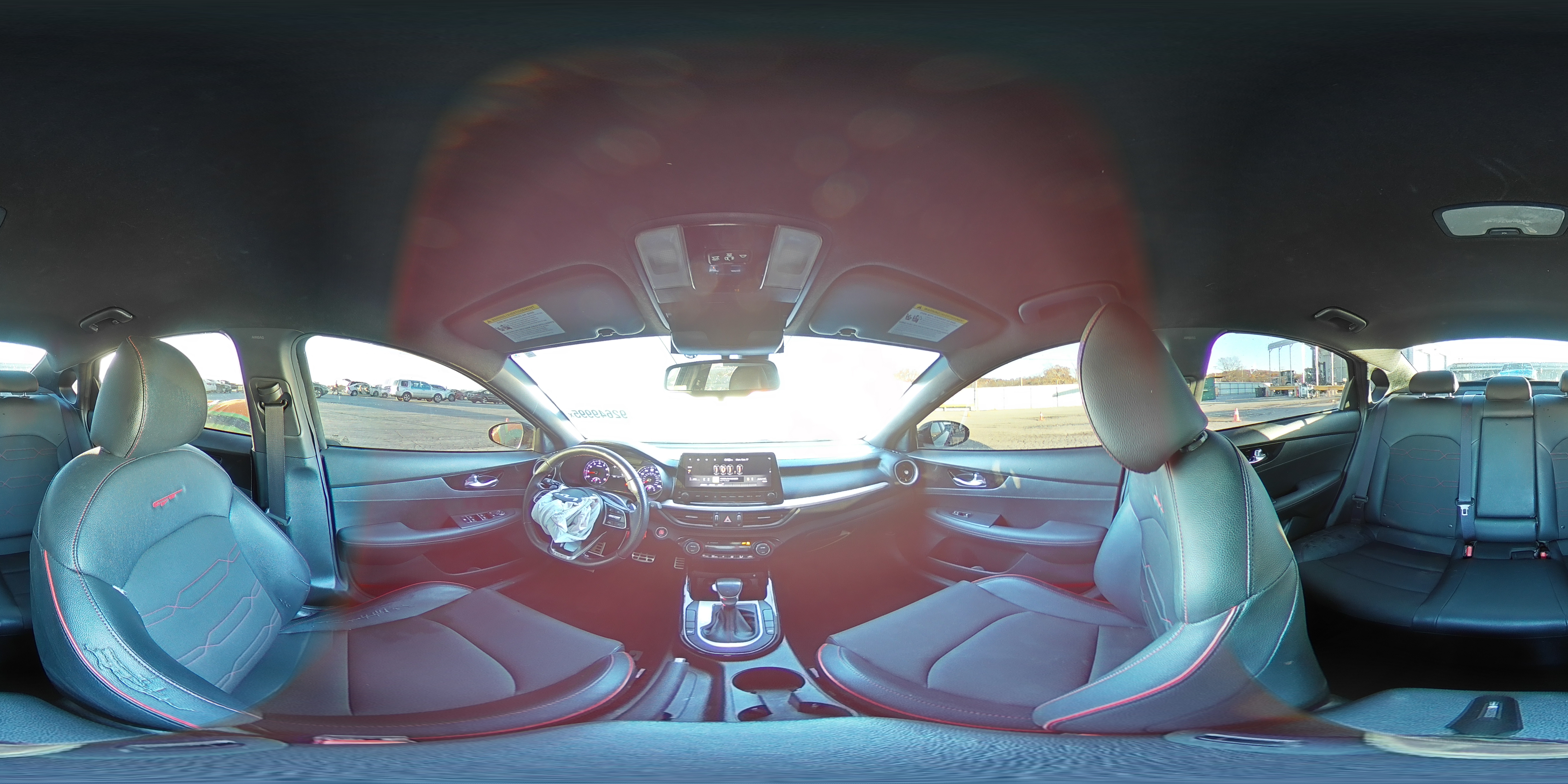 2022 Kia Forte Gt VIN: 3KPF44AC6NE477108 Lot: 92649995