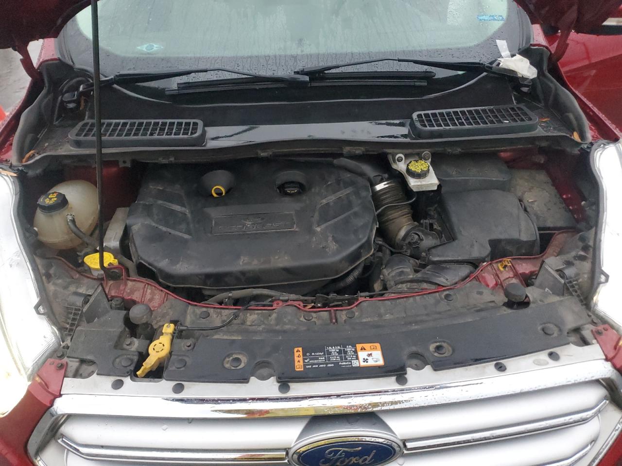 2017 Ford Escape Titanium VIN: 1FMCU0J92HUD38613 Lot: 94042855