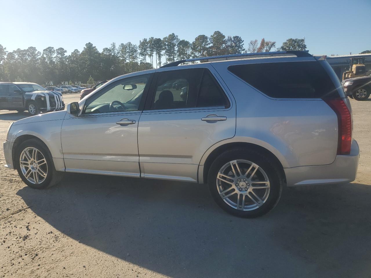 2007 Cadillac Srx silver suv gas 1GYEE637470168781 photo #3
