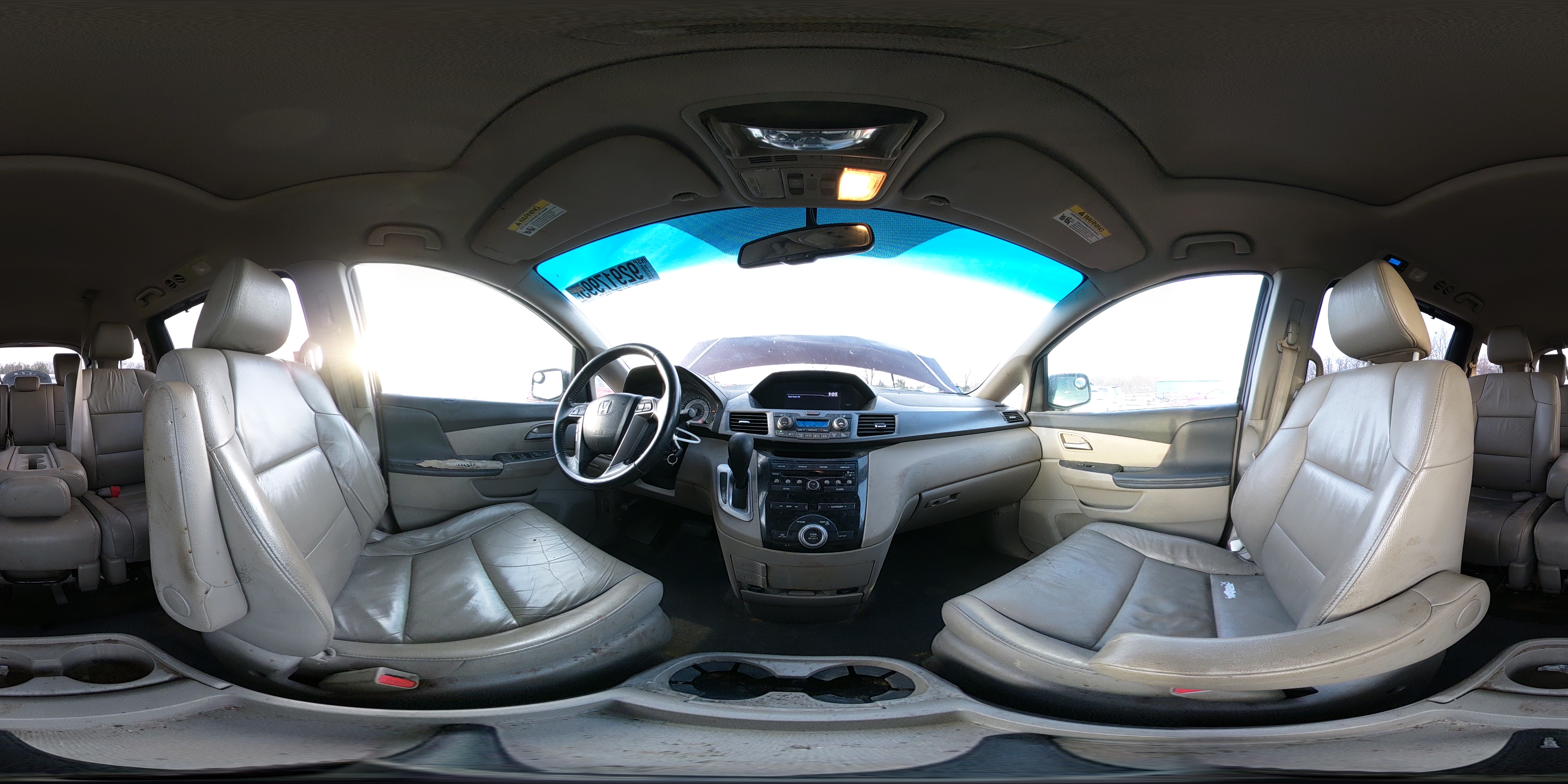 2013 Honda Odyssey Exl VIN: 5FNRL5H60DB038209 Lot: 92917995