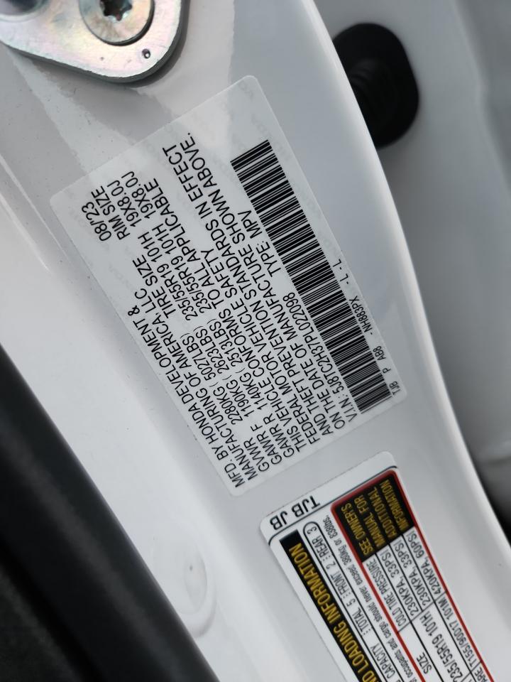 2023 Acura Rdx VIN: 5J8TC2H37PL022098 Lot: 93048605