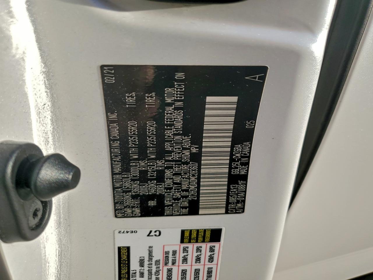 2021 Lexus Rx 350 VIN: 2T2HZMDA0MC283607 Lot: 92689275